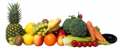 anti-oxidants in fresh fruit and vegetables